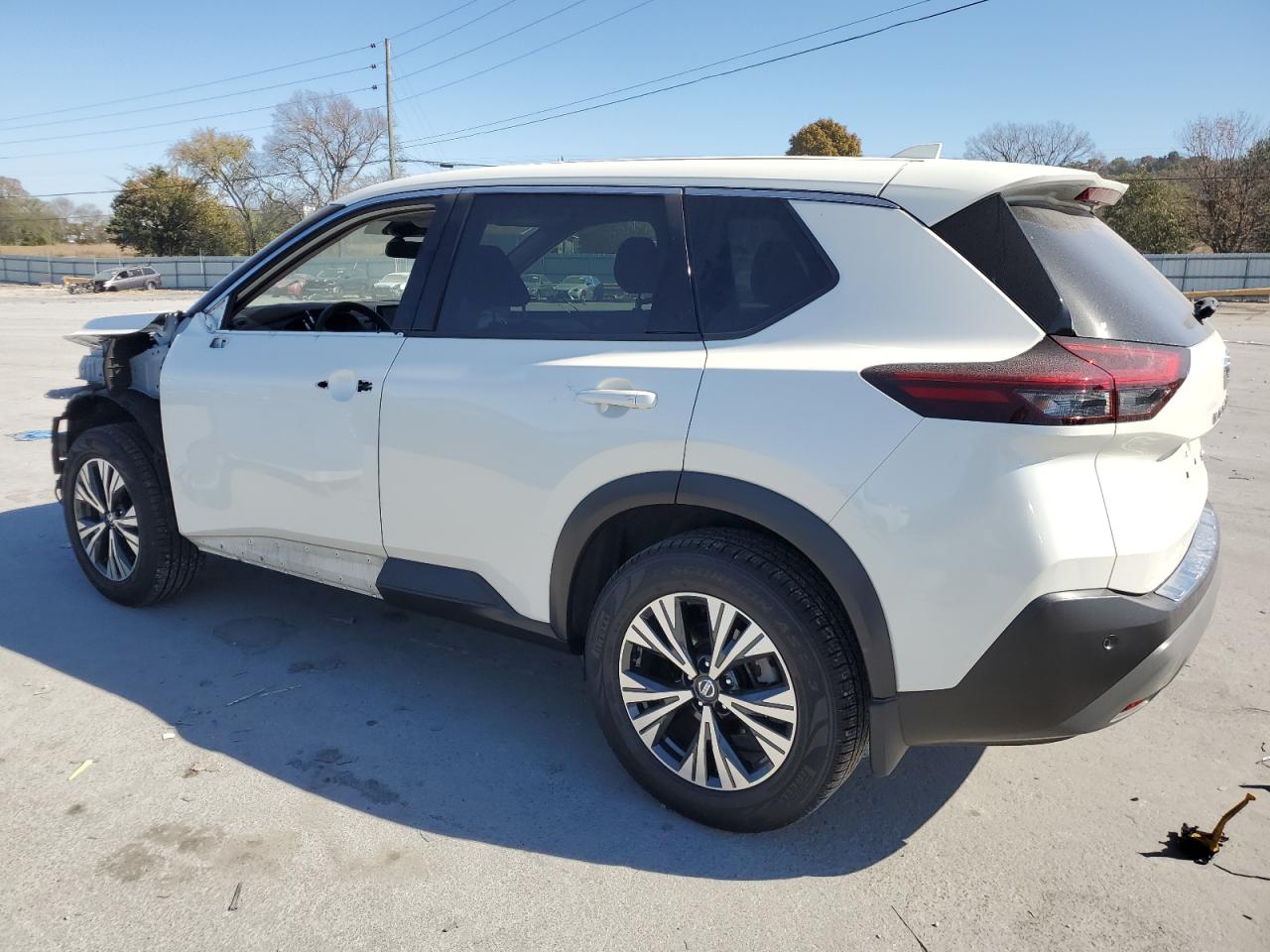 2021 Nissan Rogue VIN JN8AT3BB9MW210261 Copart auction photo, front end / side damage thumbnail 2