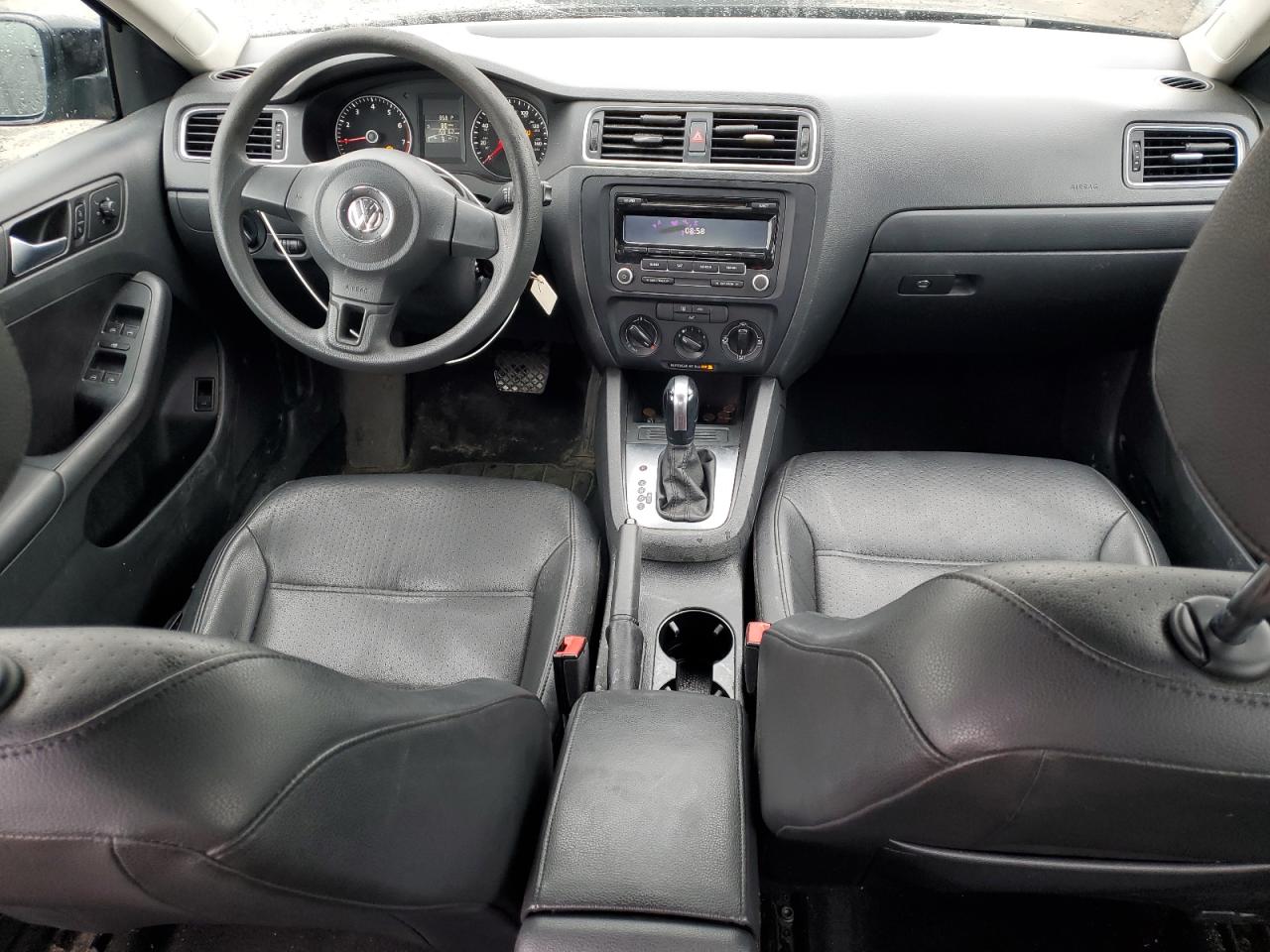 2014 Volkswagen Jetta VIN 3VWD17AJ3EM423333 Copart auction photo, front end / rear end damage thumbnail 8