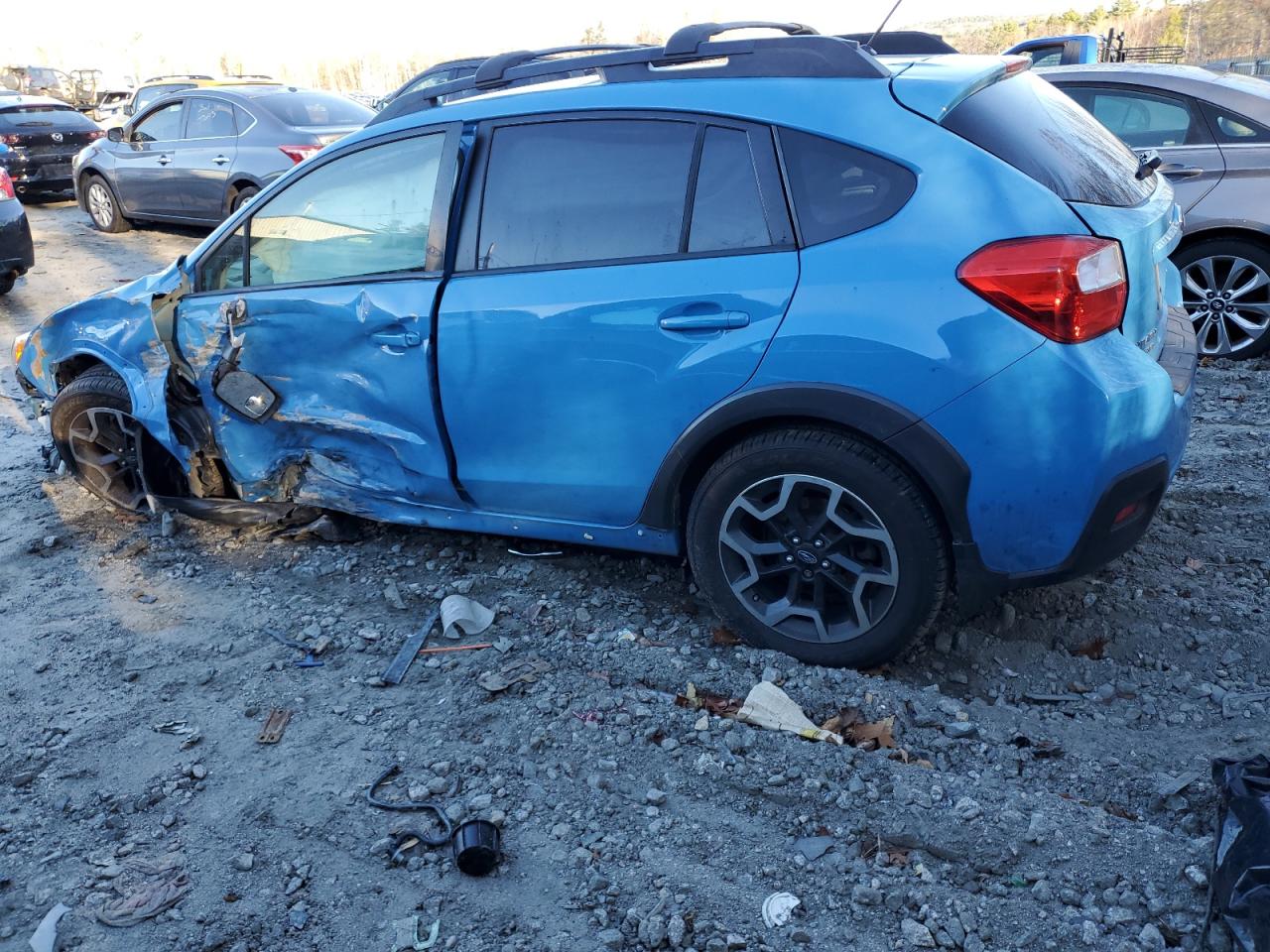 2016 Subaru XV VIN JF2GPABC8G8341022 Copart auction photo, all over / front end damage thumbnail 2