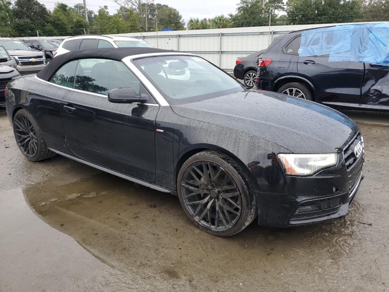 2015 Audi A5 VIN WAUMFAFH8FN000775 Copart auction photo, water/flood damage thumbnail 4