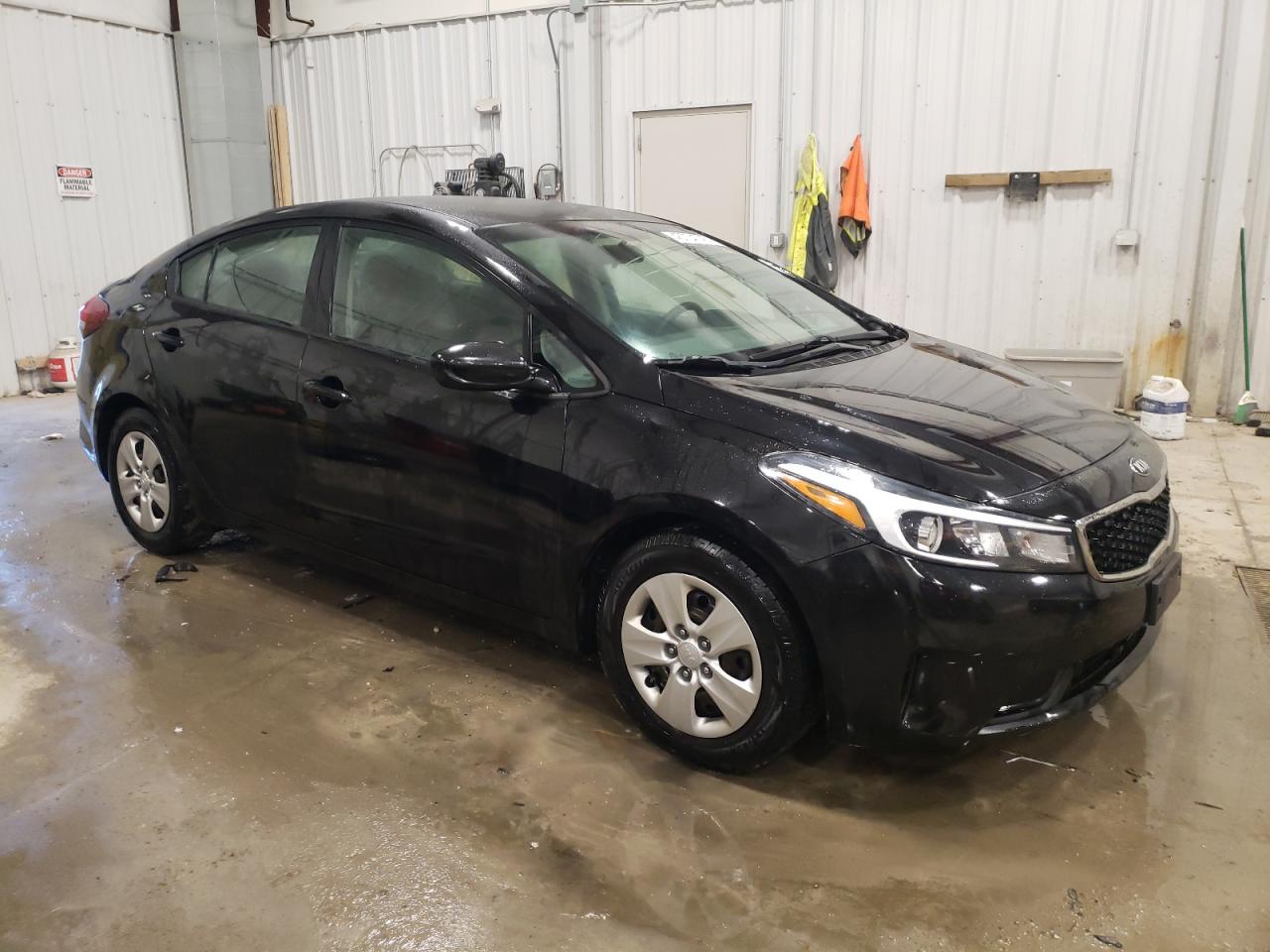 2018 KIA Forte VIN 3KPFK4A79JE240681 Copart auction photo, front end damage thumbnail 4