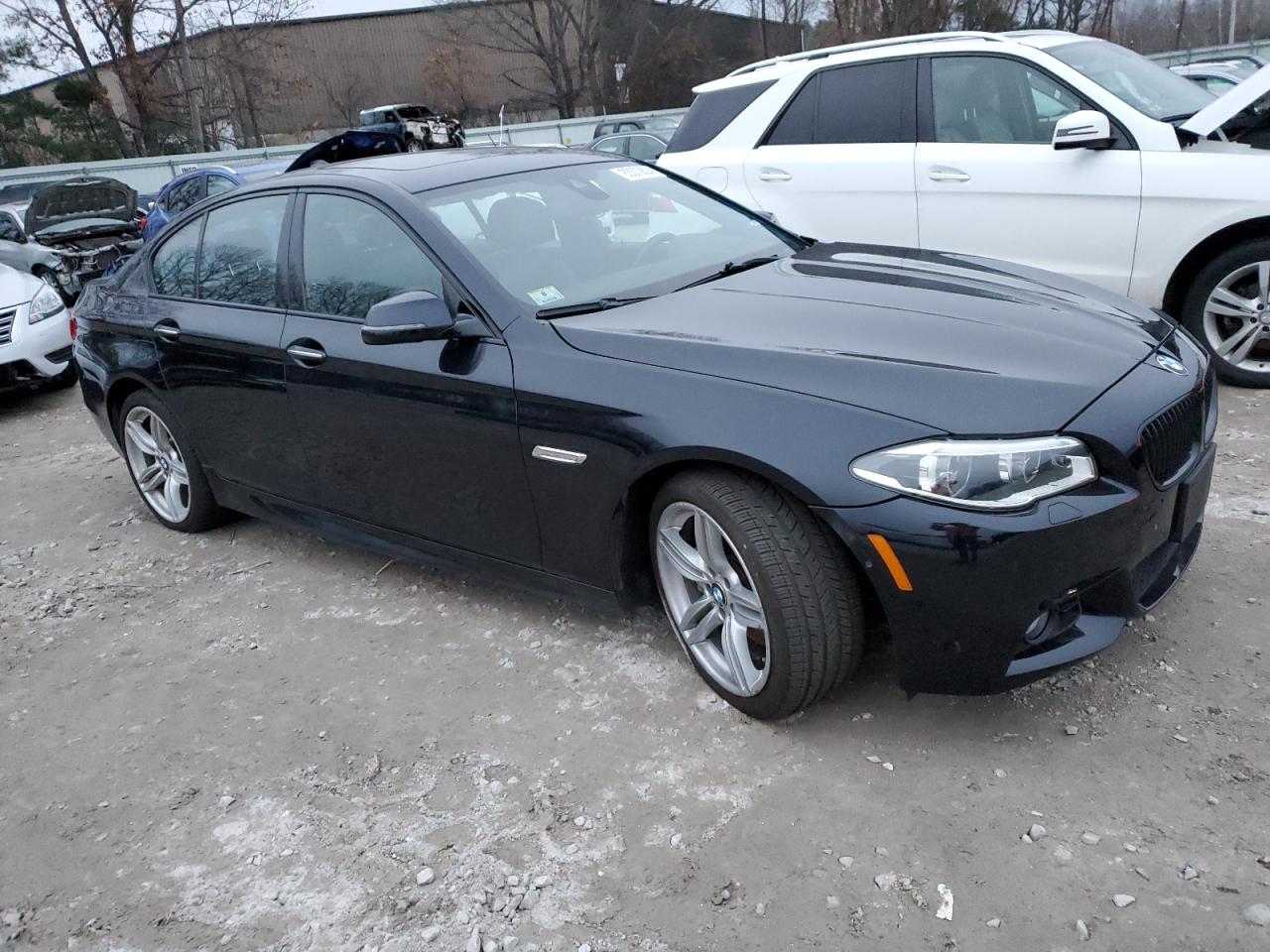 2015 BMW 5er VIN WBAKP9C56FD979313 Copart auction photo, front end damage thumbnail 4