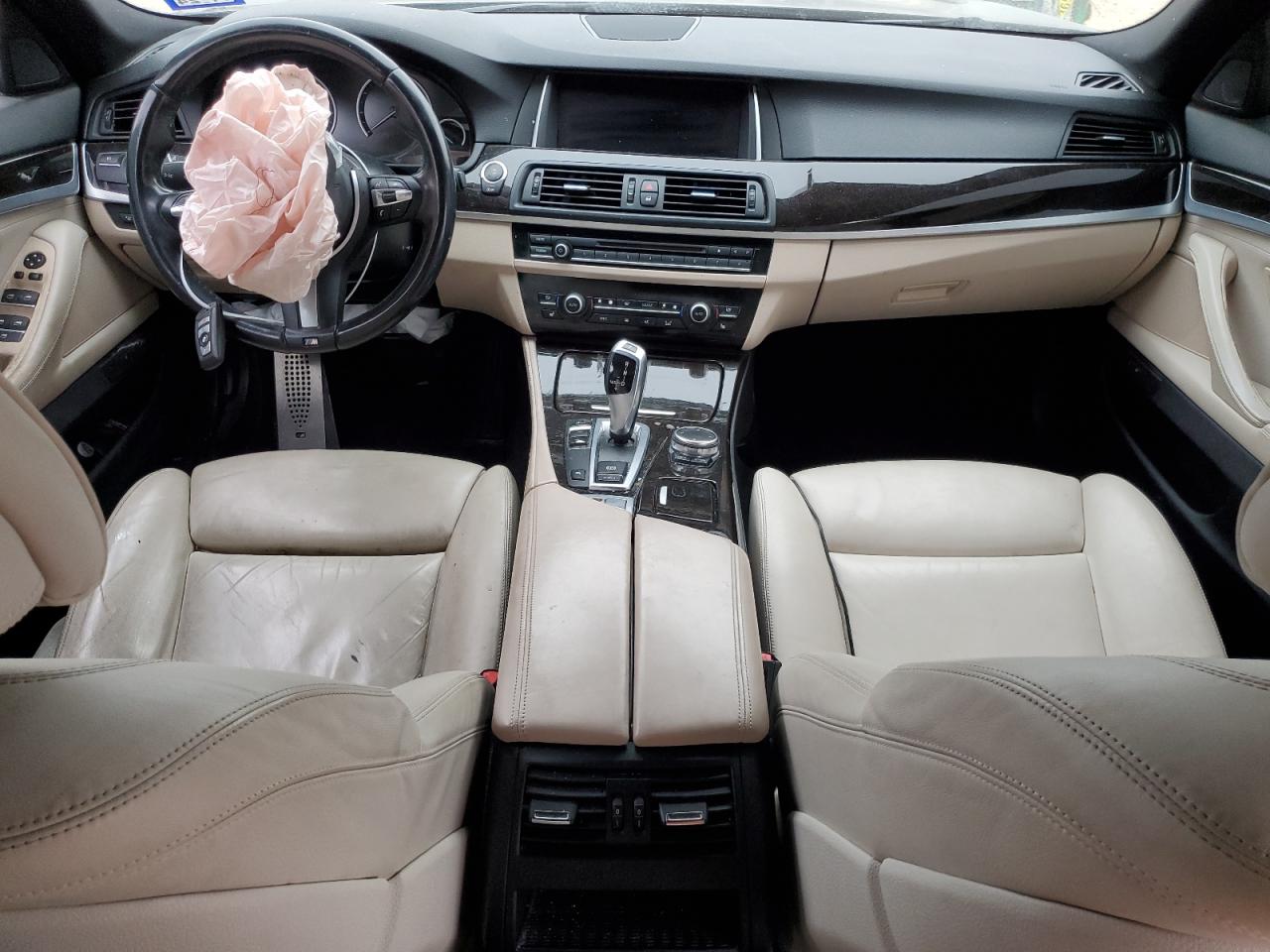 2015 BMW 5er VIN WBA5B1C54FD922041 Copart auction photo, all over damage thumbnail 8