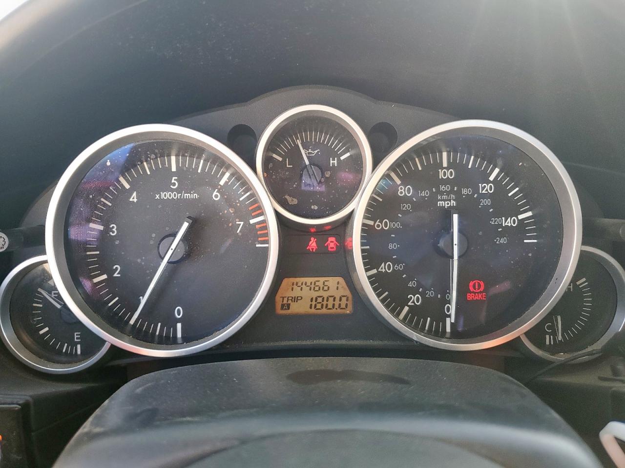 2006 Mazda MX-5 VIN JM1NC25F860107442 Copart auction photo, side / rear end damage thumbnail 9