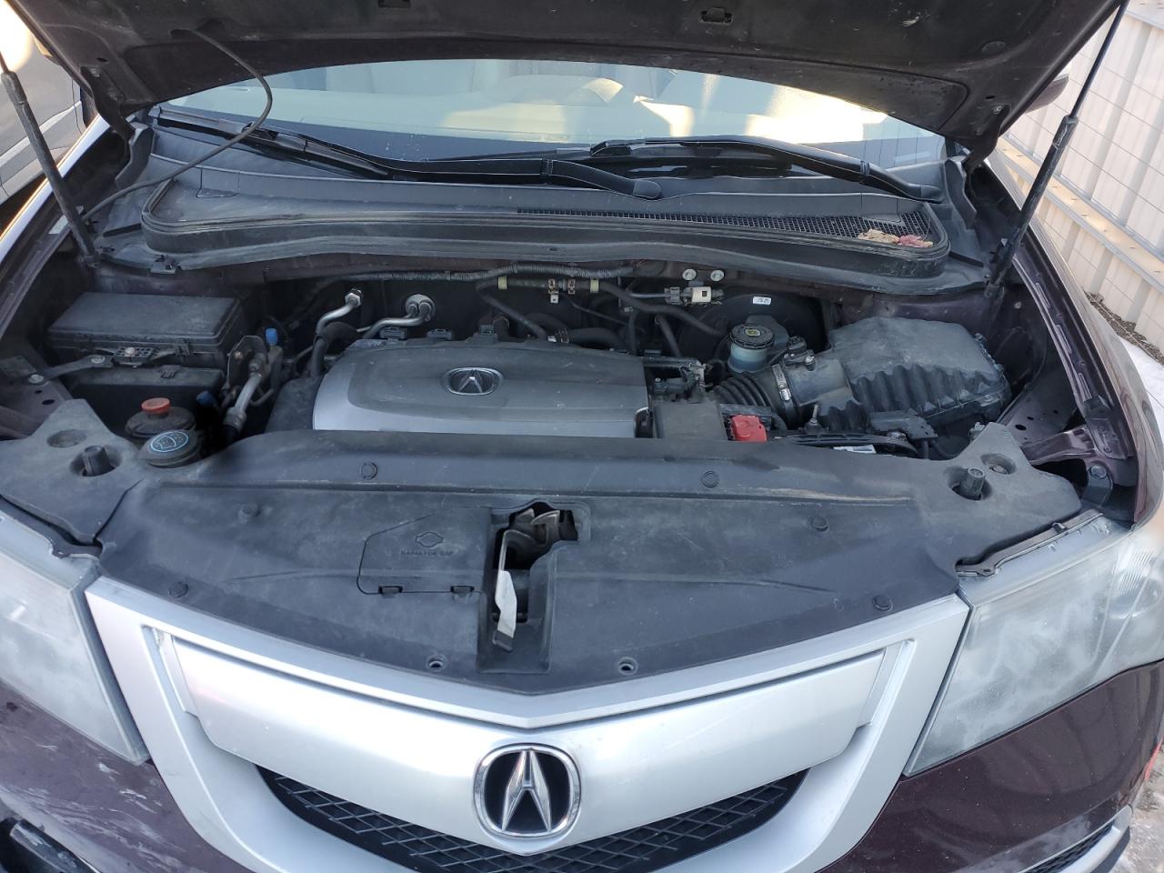 2011 Acura MDX VIN 2HNYD2H26BH528322 Copart auction photo, front end damage thumbnail 12