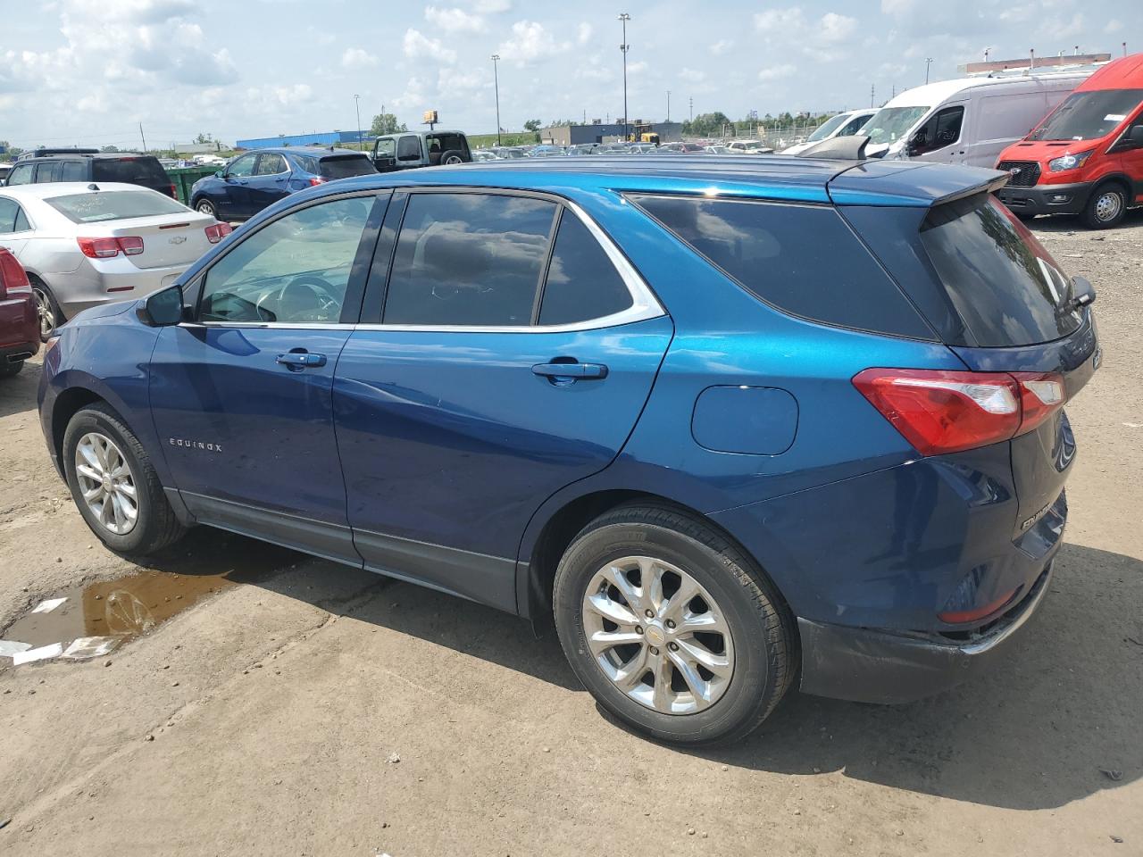2020 Chevrolet Equinox VIN 2GNAXJEV9L6179331 Copart auction photo, rear end / front end damage thumbnail 2