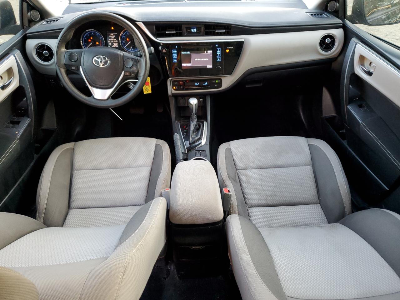 2017 Toyota Corolla VIN 5YFBURHE1HP734844 Copart auction photo, front end damage thumbnail 8