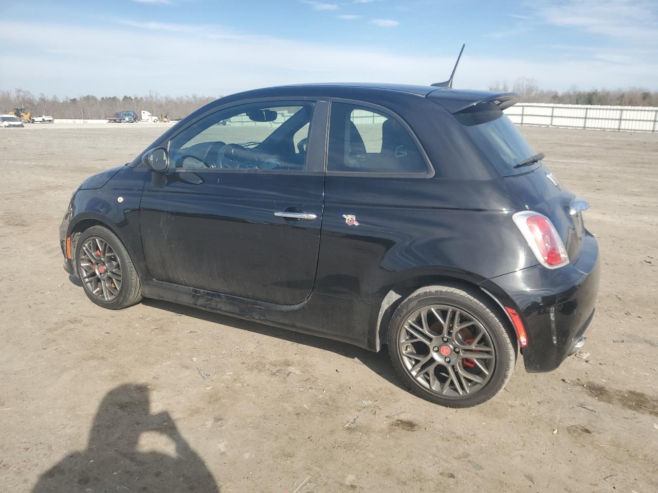 2017 Fiat 500 VIN 3C3CFFFH0HT535554 Copart auction photo, mechanical / minor dent/scratches damage thumbnail 2