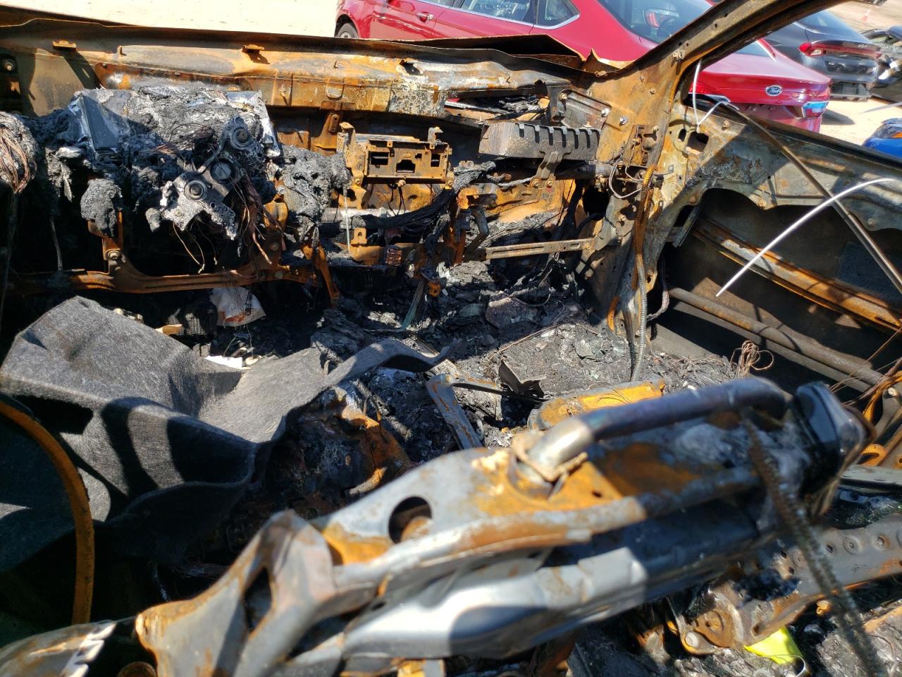 2023 Hyundai Santa Fe VIN 5NMS44AL9PH519748 Copart auction photo, burn / replaced vin damage thumbnail 8