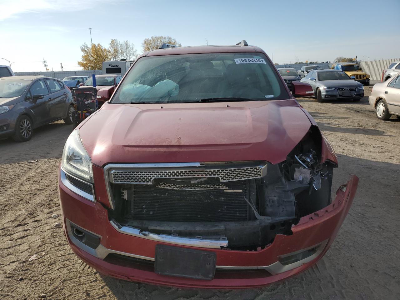 2013 GMC Acadia VIN 1GKKVTKD1DJ243655 Copart auction photo, front end damage thumbnail 5