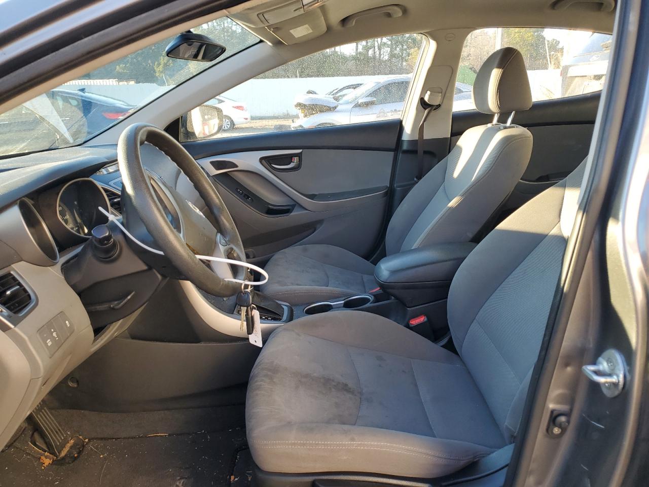 2016 Hyundai Elantra VIN KMHDH4AE5GU643826 Copart auction photo, frame damage / front end damage thumbnail 7