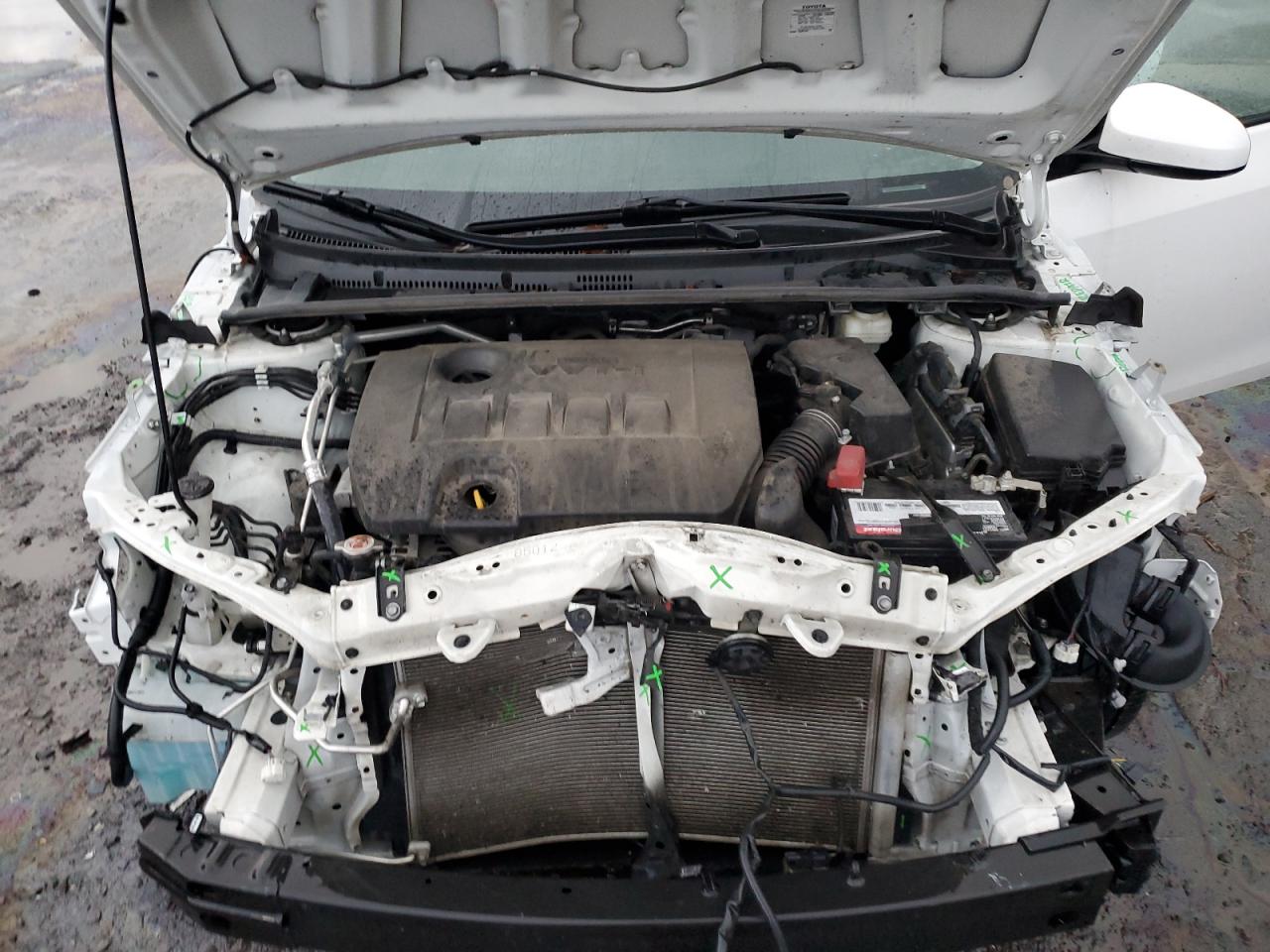 2018 Toyota Corolla VIN 2T1BURHE3JC056829 Copart auction photo, front end damage thumbnail 11