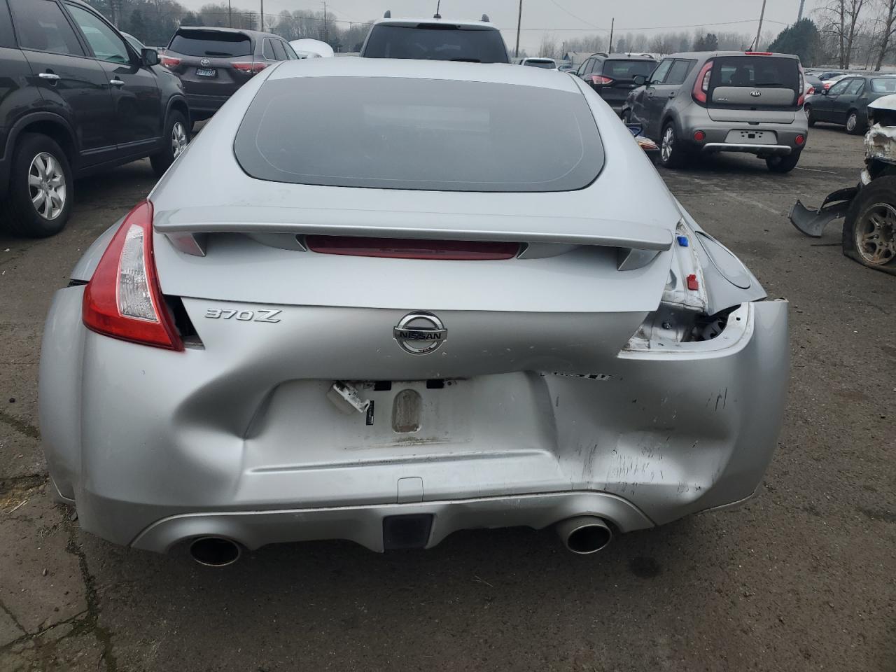 2016 Nissan 370Z VIN JN1AZ4EH3GM932277 Copart auction photo, rear end damage thumbnail 6