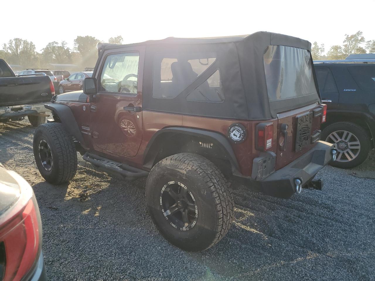 2010 Jeep Wrangler VIN 1J4AA2D11AL156428 Copart auction photo, water/flood damage thumbnail 2
