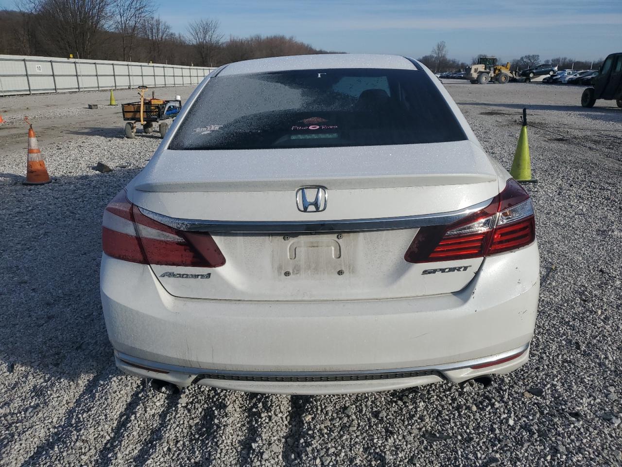 2016 Honda Accord VIN 1HGCR2F65GA110137 Copart auction photo, all over / mechanical damage thumbnail 6