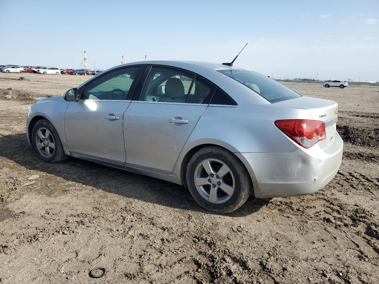 2014 Chevrolet Cruze VIN 1G1PC5SBXE7400012 Copart auction photo, rear end / minor dent/scratches damage thumbnail 2