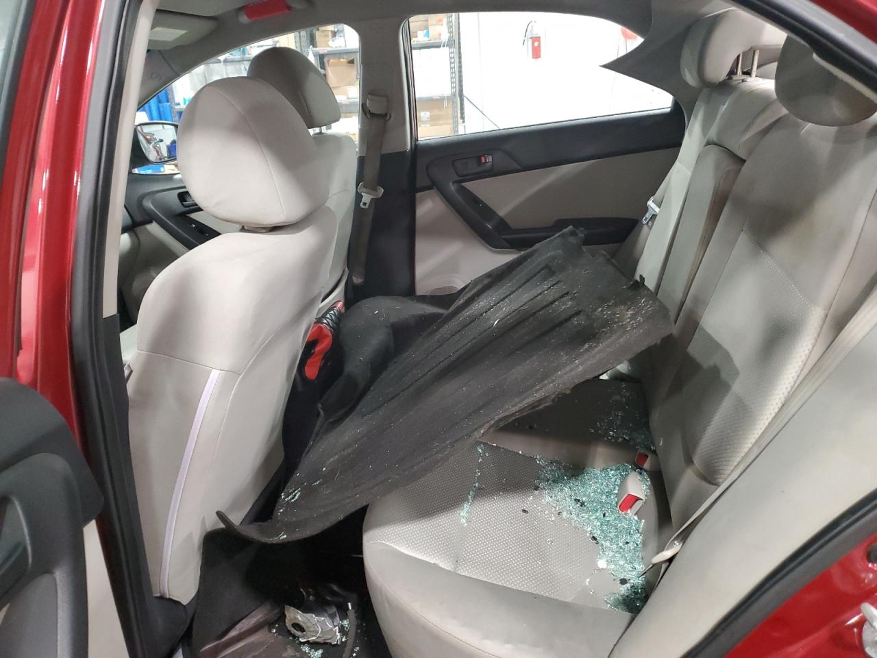 2011 KIA Forte VIN KNAFU4A29B5408277 Copart auction photo, rear end damage thumbnail 10