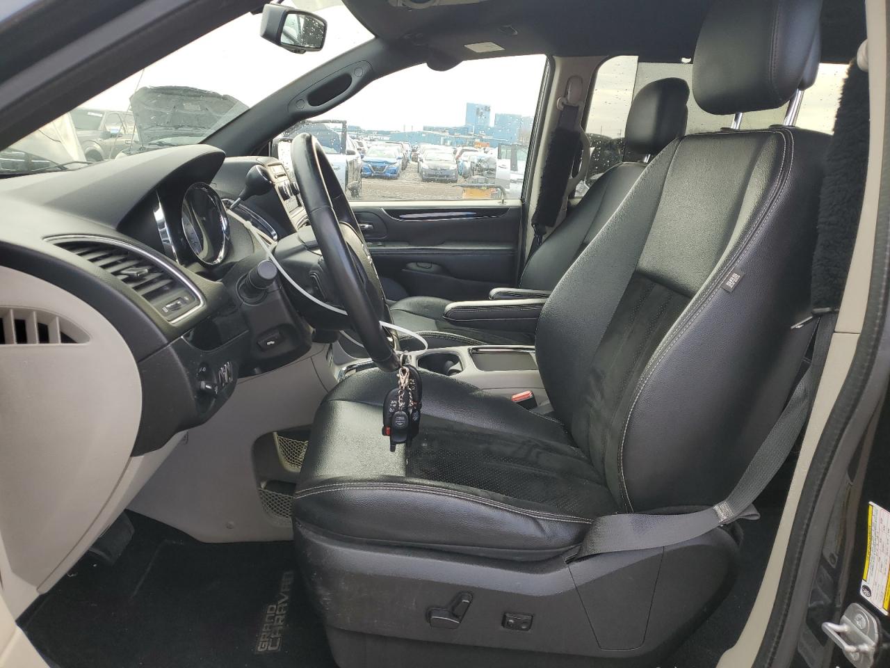 2014 Dodge Caravan VIN 2C4RDGCG7ER459147 Copart auction photo, front end / mechanical damage thumbnail 7