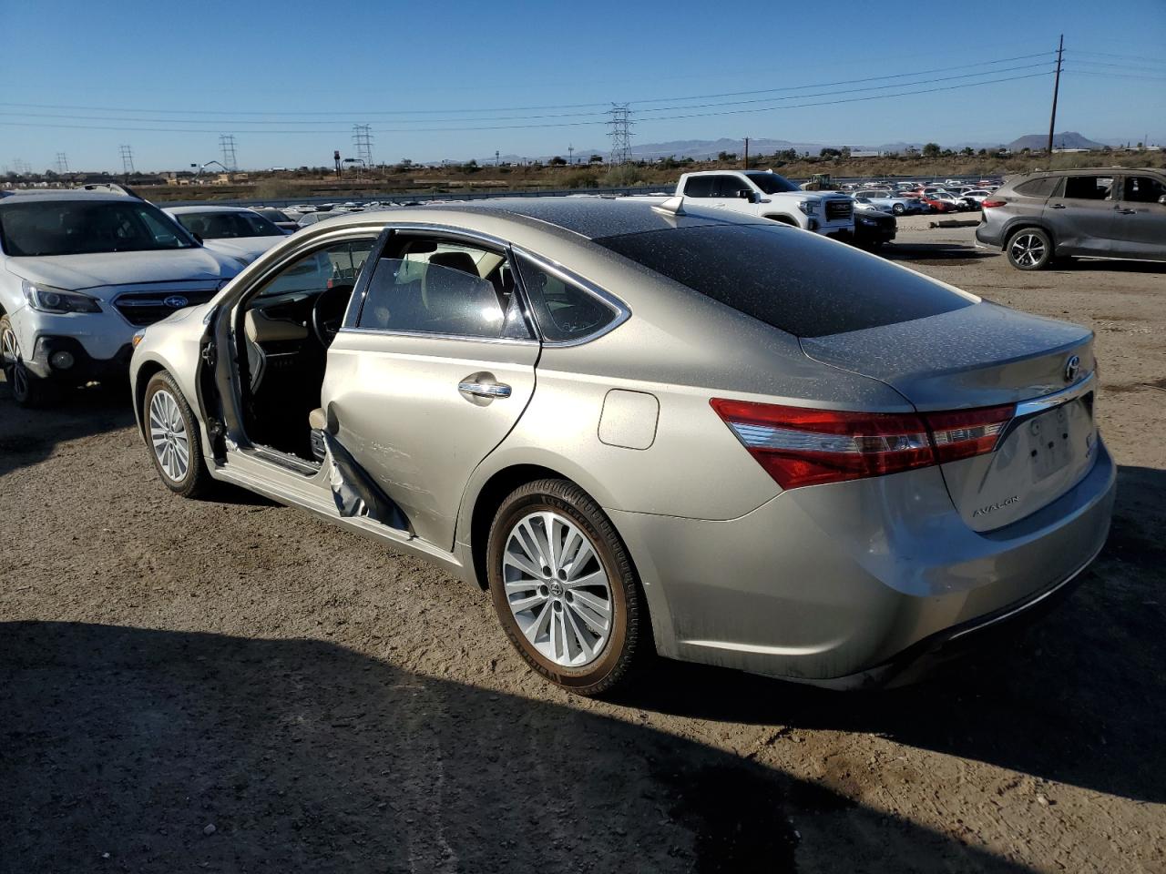 2014 Toyota Avalon VIN 4T1BD1EB7EU035787 Copart auction photo, side damage thumbnail 2
