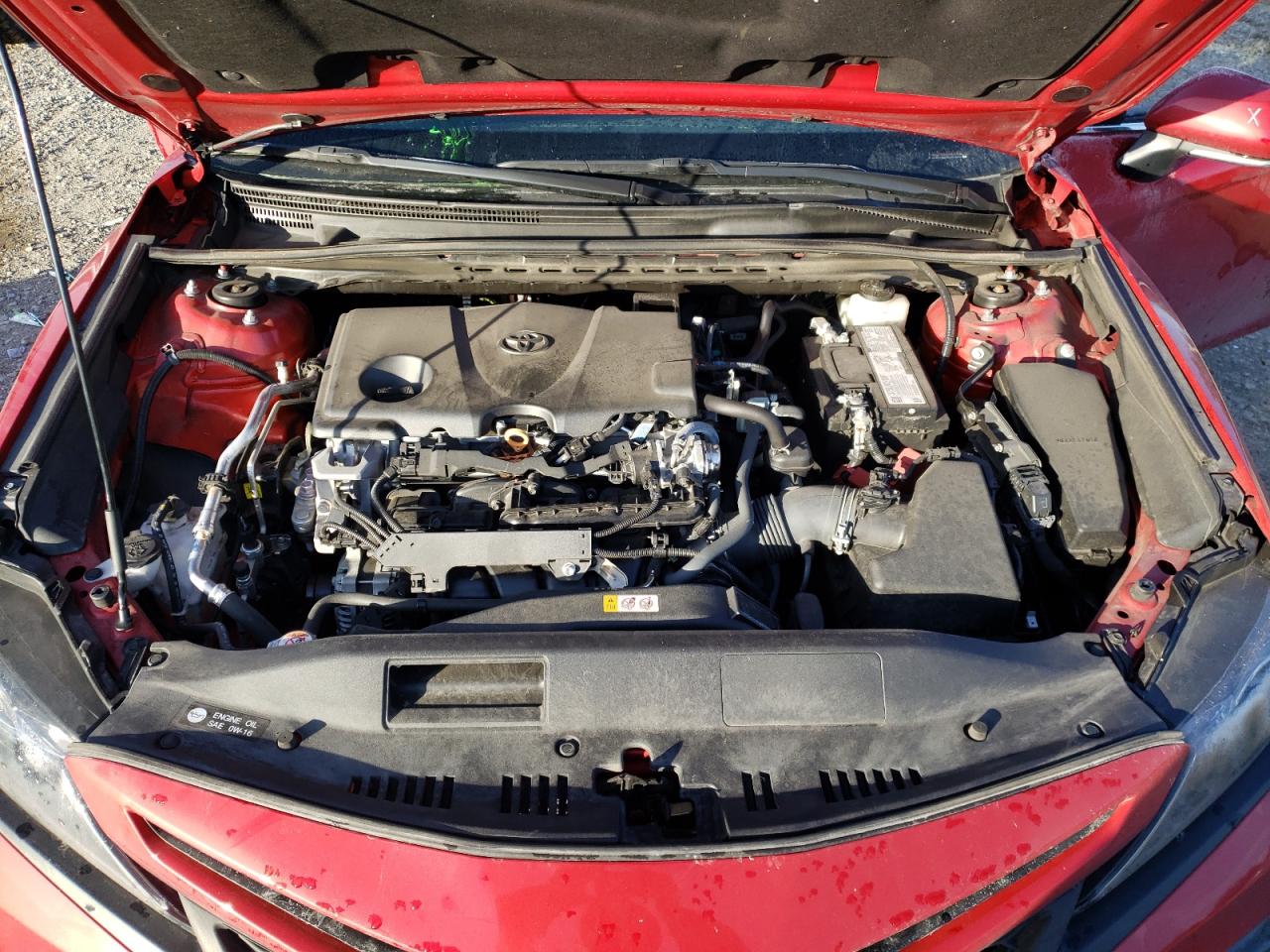 2021 Toyota Camry VIN 4T1T11BK1MU021979 Copart auction photo, rear end damage thumbnail 11