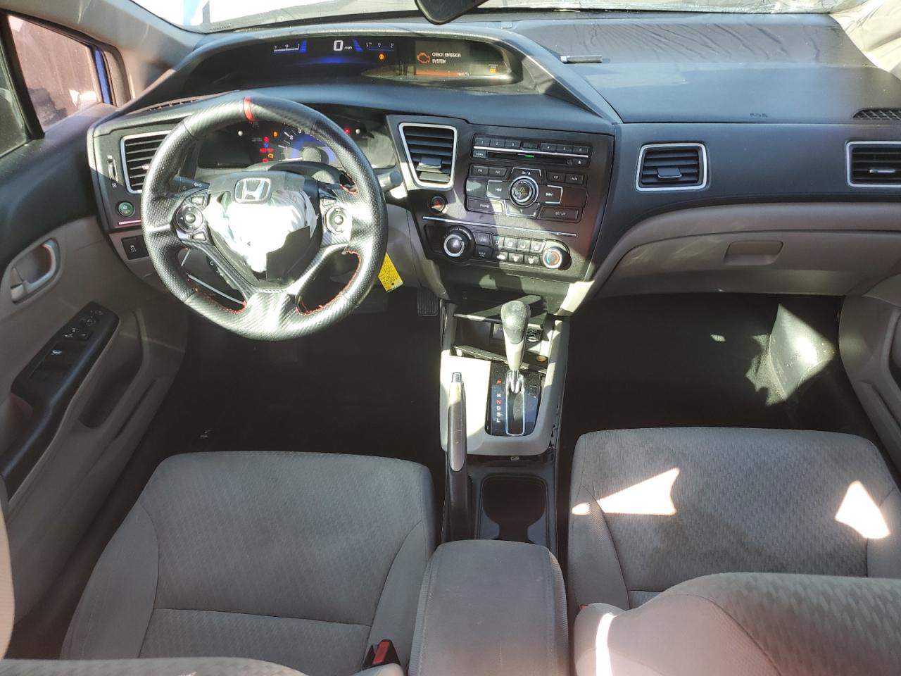 2014 Honda Civic VIN 19XFB2F5XEE246328 Copart auction photo, rollover / all over damage thumbnail 8