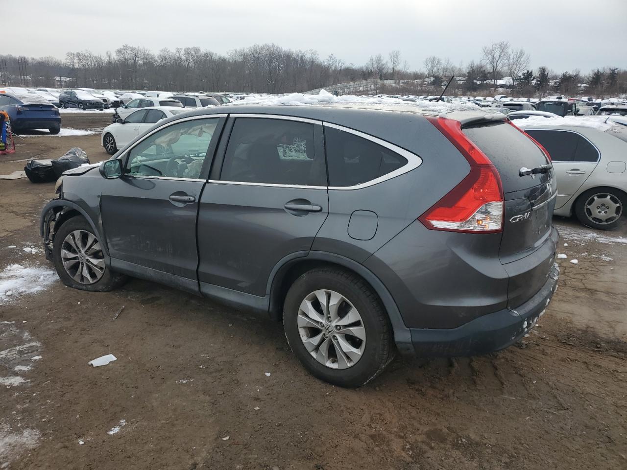2012 Honda CR-V VIN 2HKRM4H53CH611389 Copart auction photo, front end damage thumbnail 2