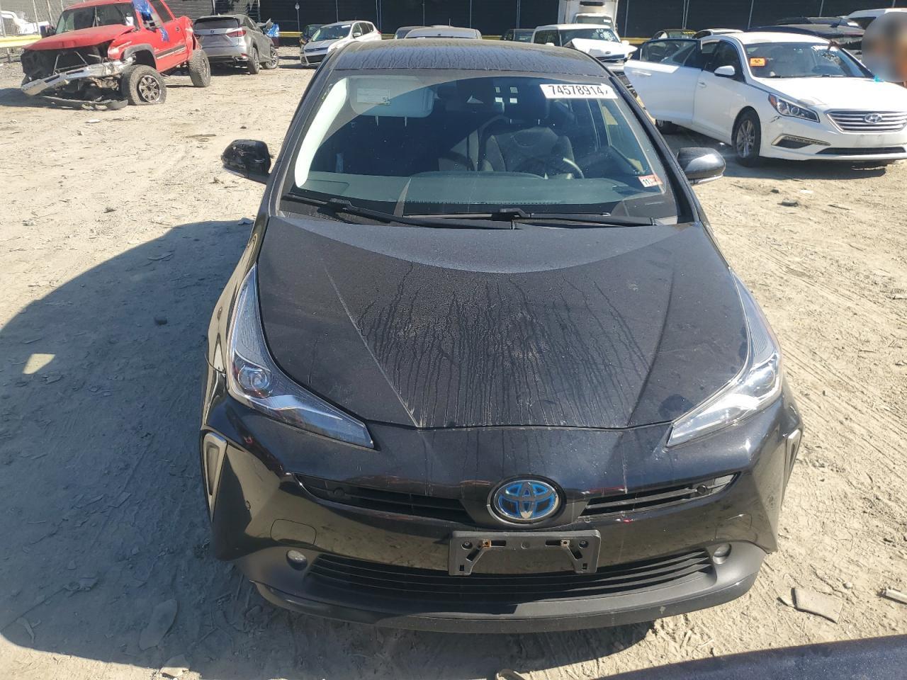 2022 Toyota Prius VIN JTDL9MFU6N3031537 Copart auction photo, side damage thumbnail 5