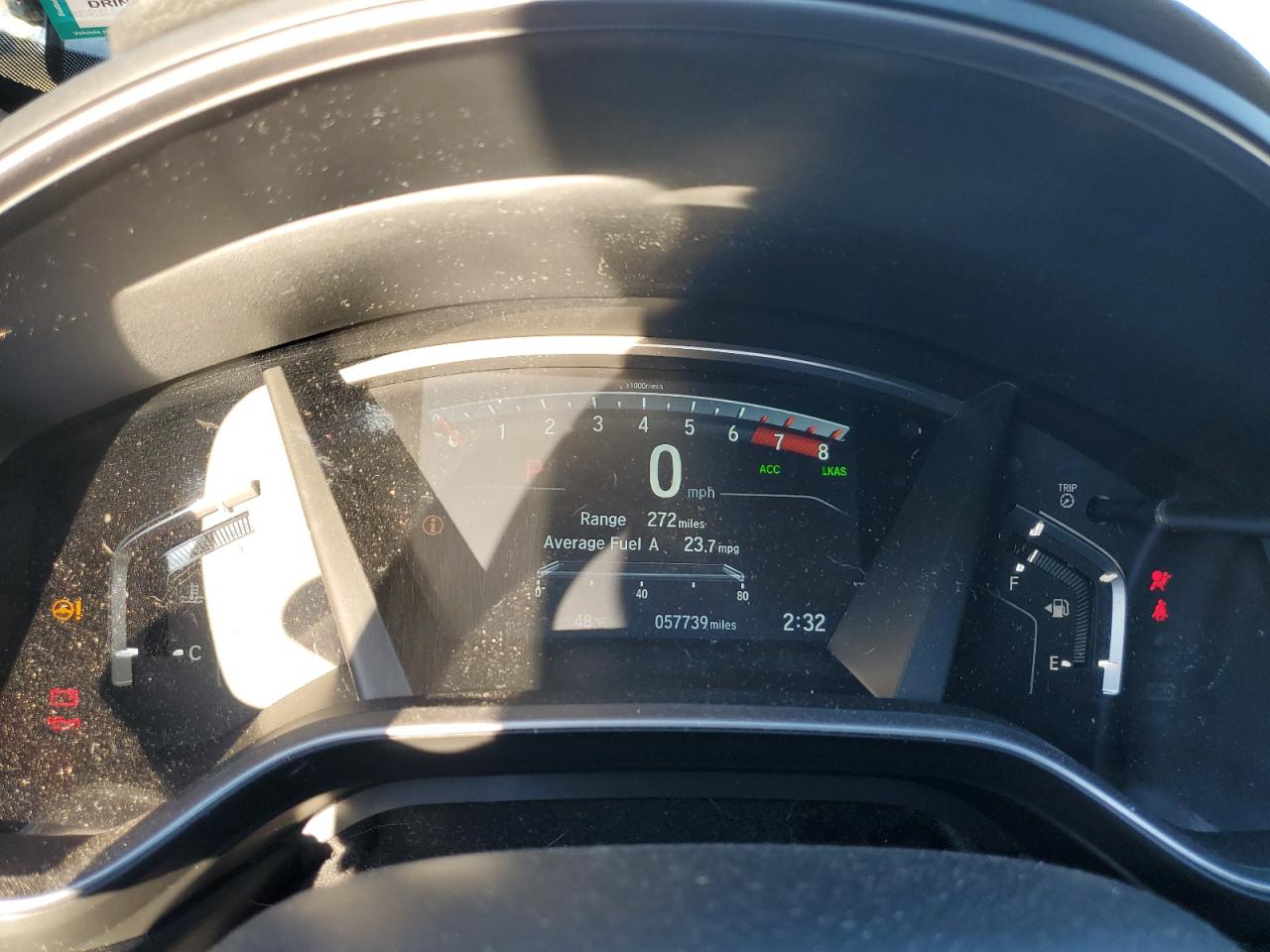 2017 Honda CR-V VIN 2HKRW2H59HH647092 Copart auction photo, front end / minor dent/scratches damage thumbnail 9