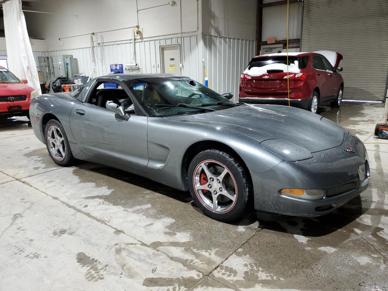 2004 Chevrolet Corvette VIN 1G1YY22G345103917 Copart auction photo, vandalism damage thumbnail 4