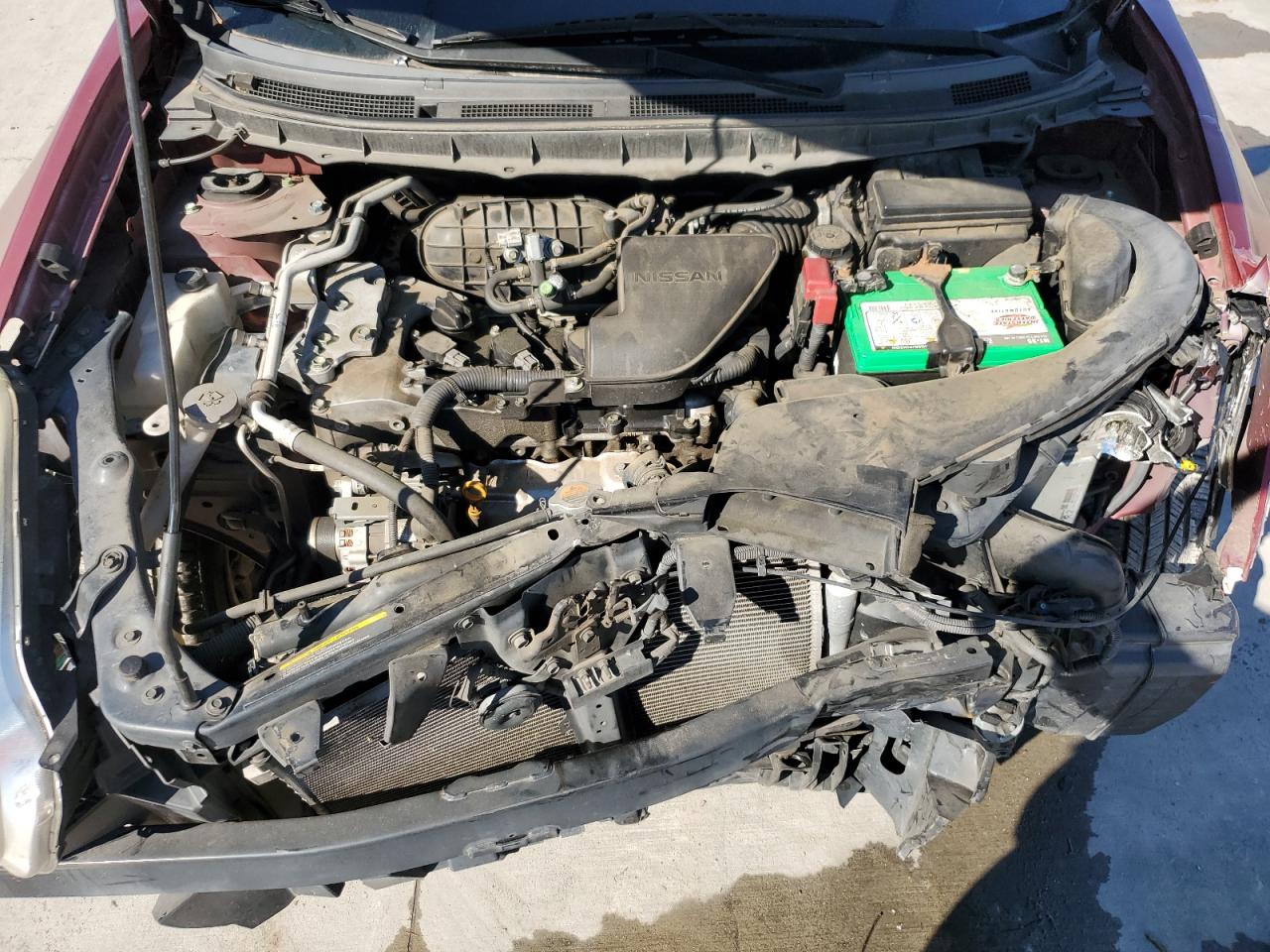 2010 Nissan Rogue VIN JN8AS5MT6AW005190 Copart auction photo, front end / rear end damage thumbnail 12