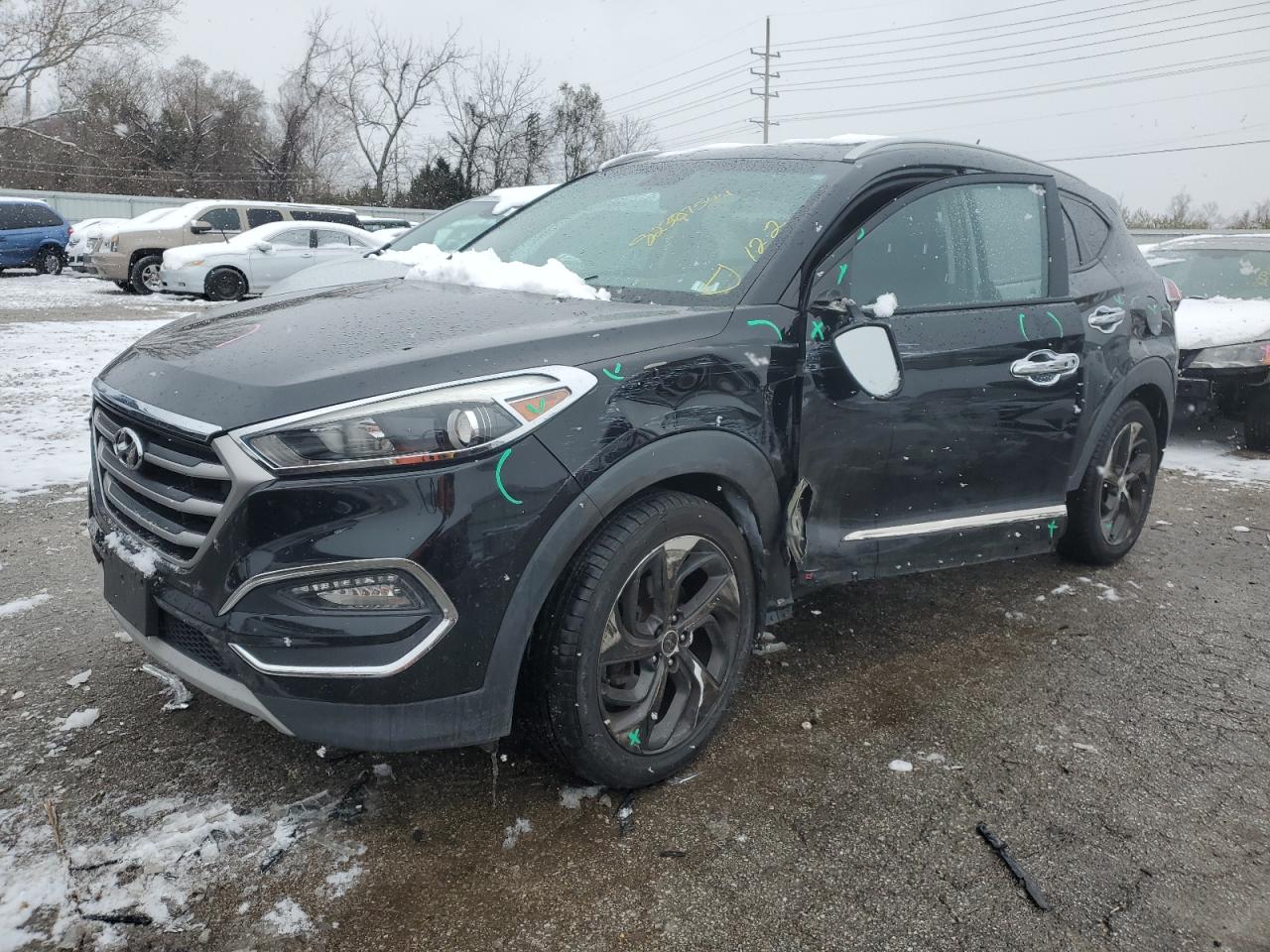 2017 Hyundai Tucson VIN KM8J3CA27HU374537