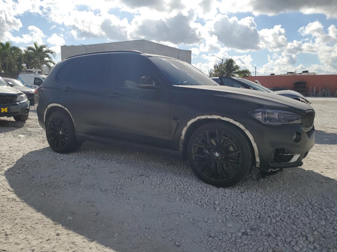 2016 BMW X5 VIN 5UXKR6C58G0J82046 Copart auction photo, all over damage thumbnail 4