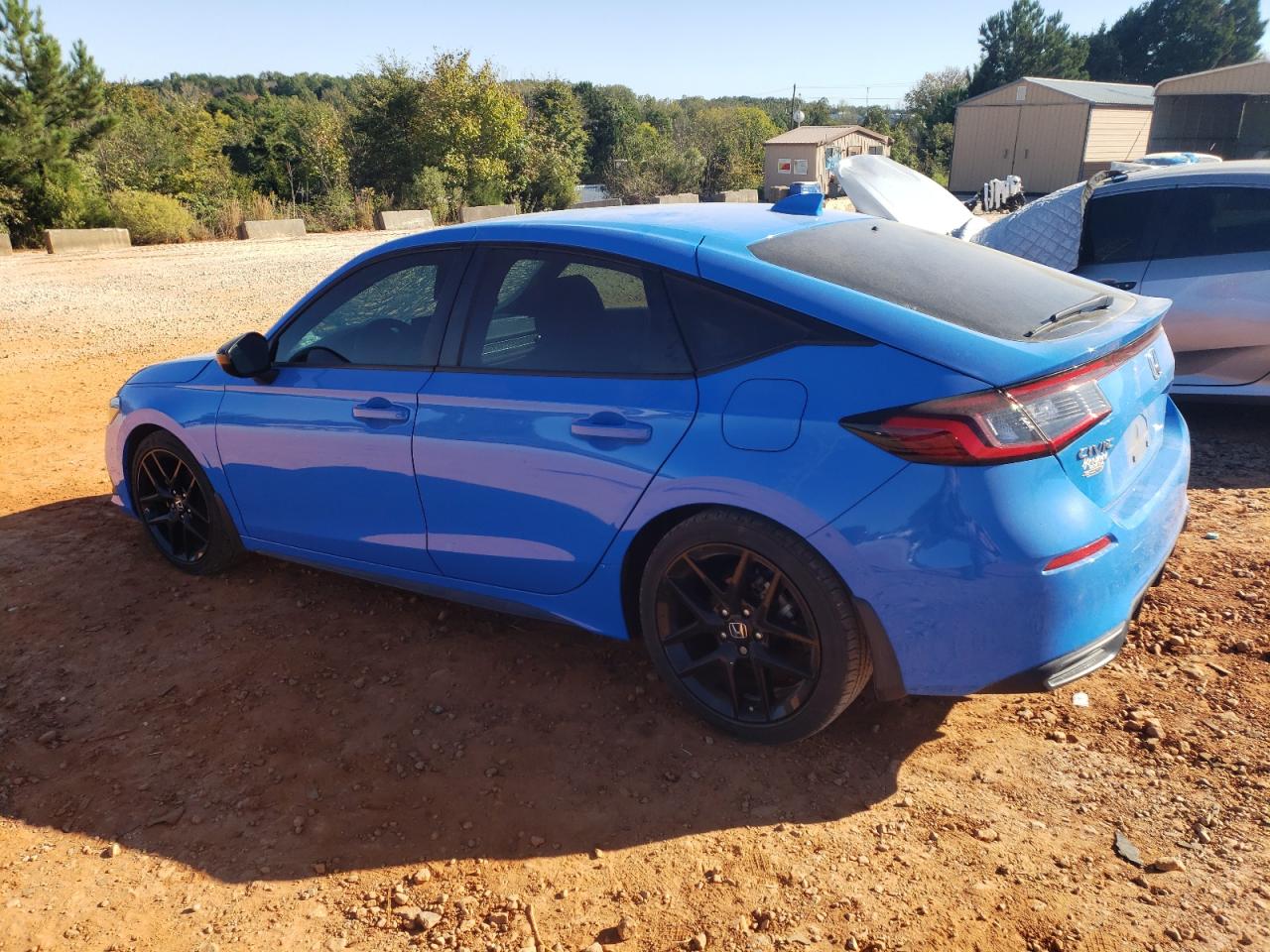 2022 Honda Civic VIN 19XFL2H86NE023160 Copart auction photo, front end / top/roof damage thumbnail 2