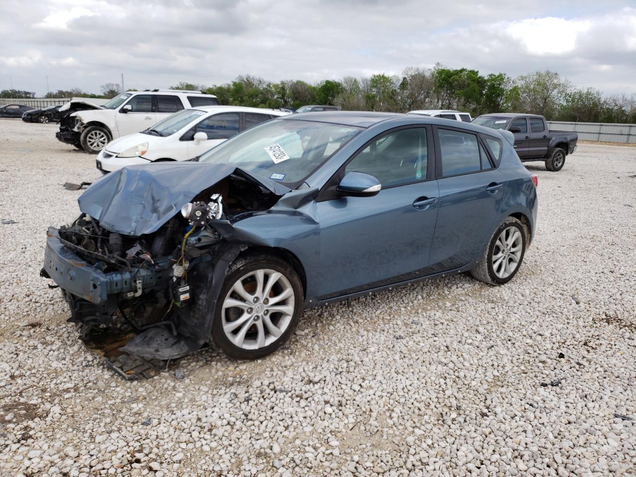 2010 Mazda 3 VIN JM1BL1H66A1135736