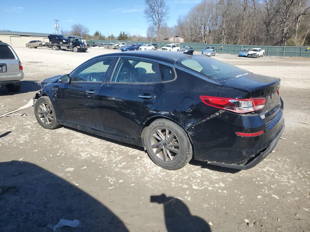 2020 KIA Optima VIN 5XXGT4L3XLG438241 Copart auction photo, all over damage thumbnail 2