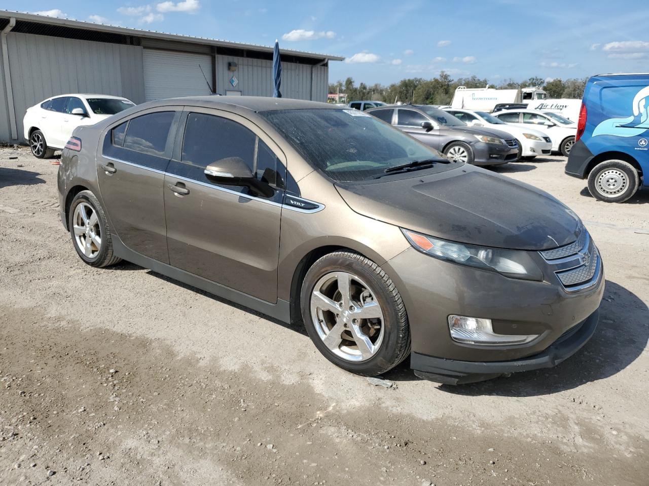 2014 Chevrolet Volt VIN 1G1RD6E42EU157631 Copart auction photo, normal wear damage thumbnail 4