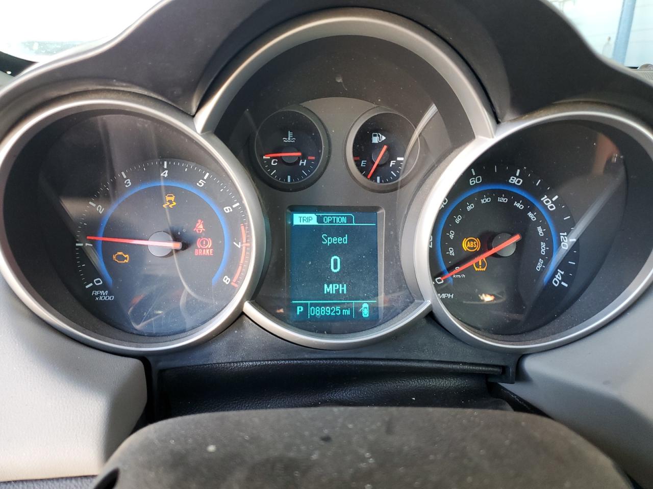 2016 Chevrolet Cruze VIN 1G1PC5SG4G7222189 Copart auction photo, front end / rear end damage thumbnail 9