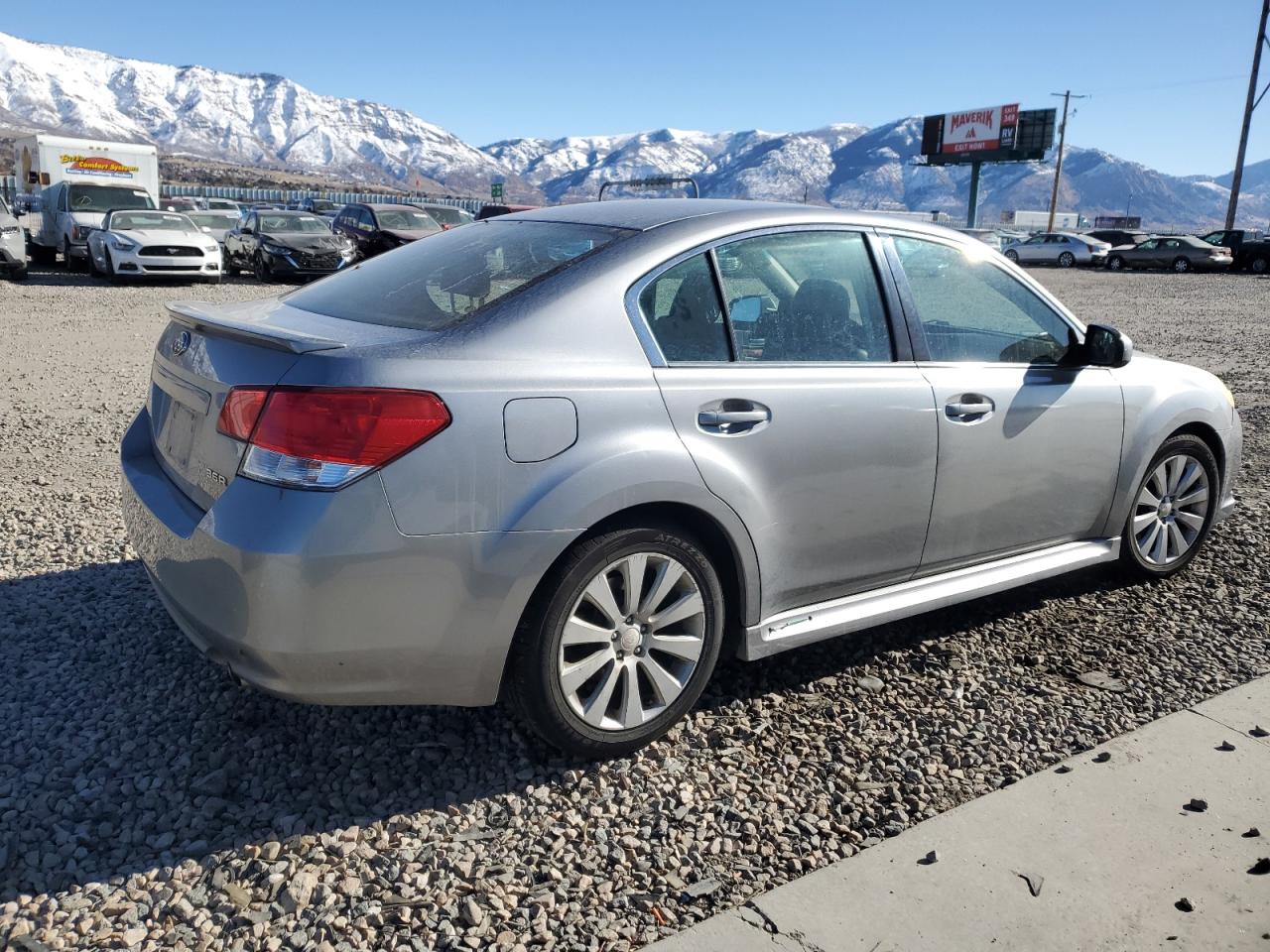 2010 Subaru Legacy VIN 4S3BMDL67A2239118 Copart auction photo, side / front end damage thumbnail 3