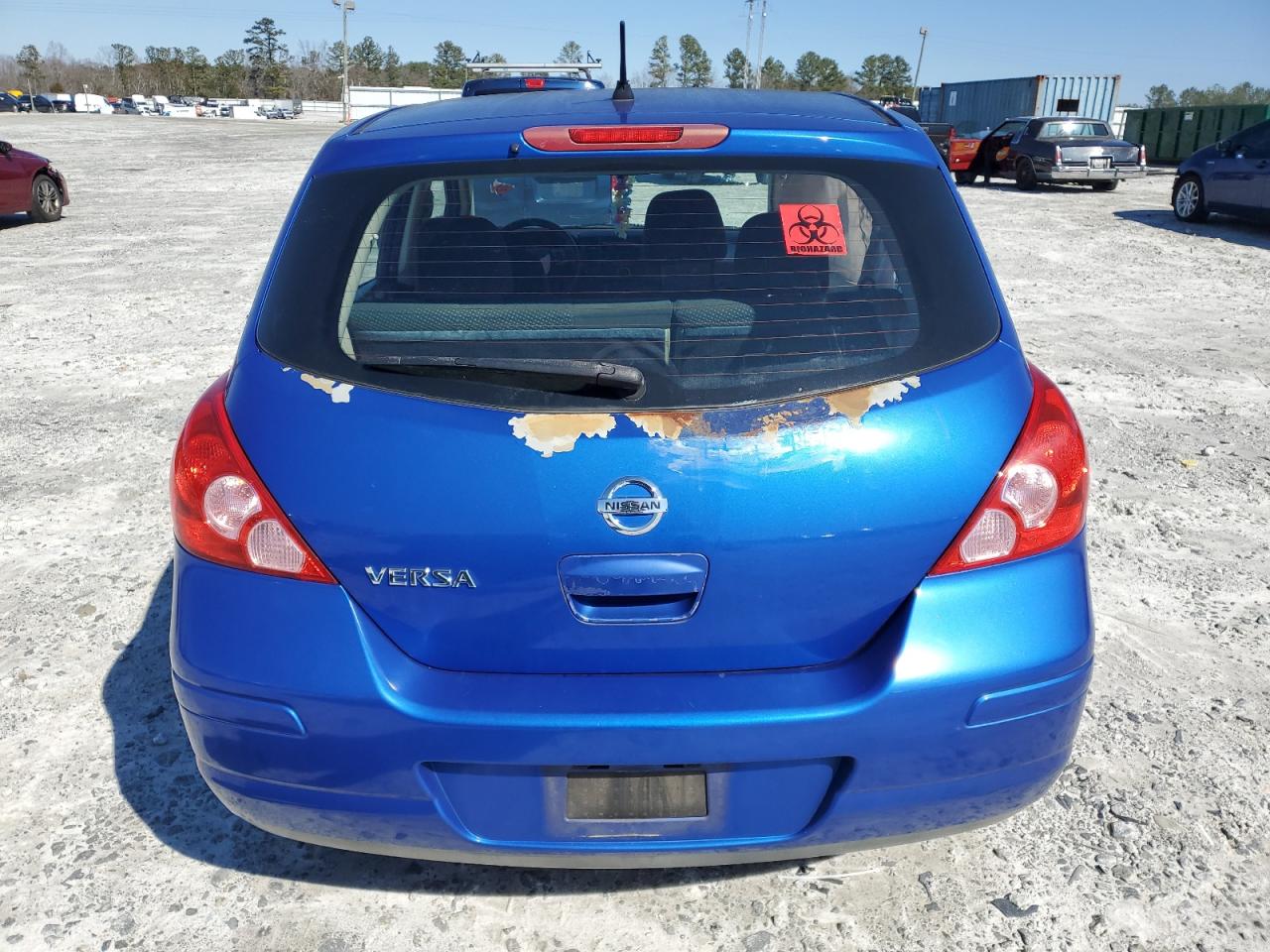 2011 Nissan Versa VIN 3N1BC1CPXBL502389 Copart auction photo, all over damage thumbnail 6