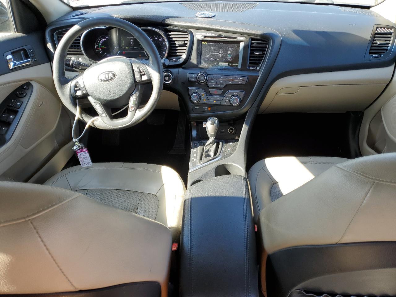 2012 KIA Optima VIN KNAGM4AD2C5024722 Copart auction photo, front end / side damage thumbnail 8