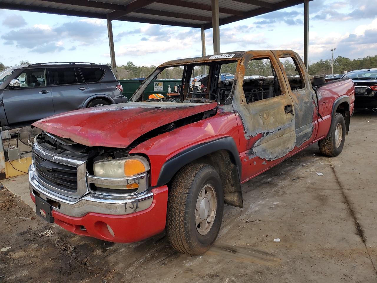 2003 GMC Sierra VIN 2GTEK19T131307432