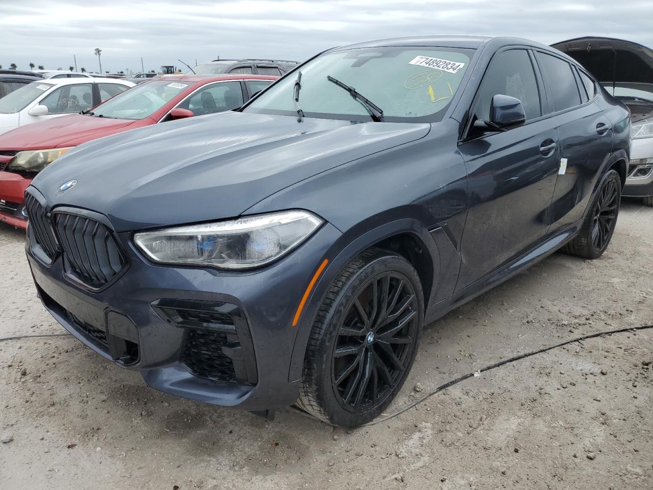 2022 BMW X6 VIN 5UXCY8C09N9L37672