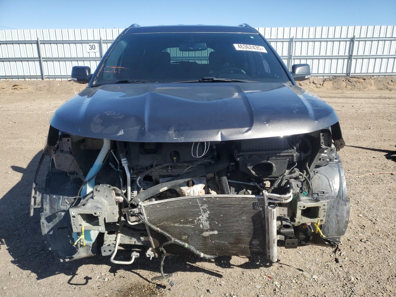2017 Ford Explorer VIN 1FM5K8F83HGC92754 Copart auction photo, front end damage thumbnail 5