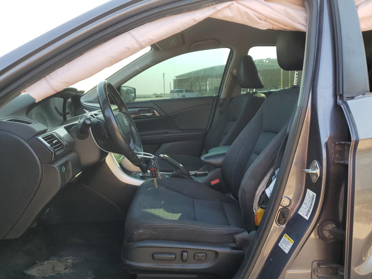 2015 Honda Accord VIN 1HGCR2F57FA227515 Copart auction photo, side damage thumbnail 7