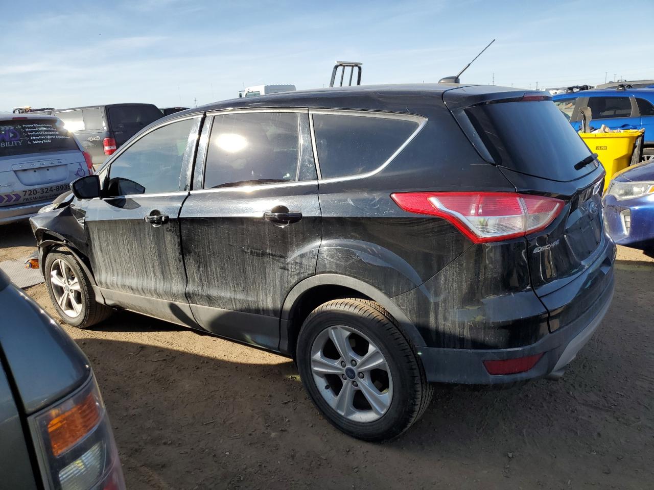2016 Ford Escape VIN 1FMCU9G94GUA22480 Copart auction photo, front end damage thumbnail 2
