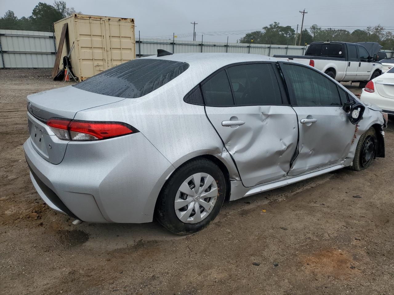 2022 Toyota Corolla VIN JTDDPMAE4NJ203215 Copart auction photo, rollover damage thumbnail 3