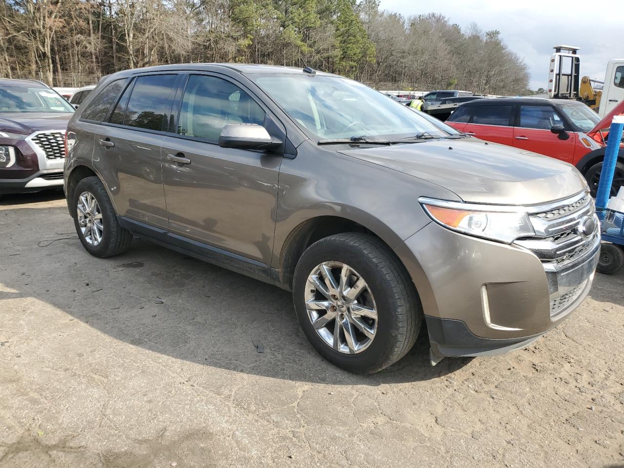 2013 Ford Edge VIN 2FMDK3JC4DBC44496 Copart auction photo, normal wear damage thumbnail 4