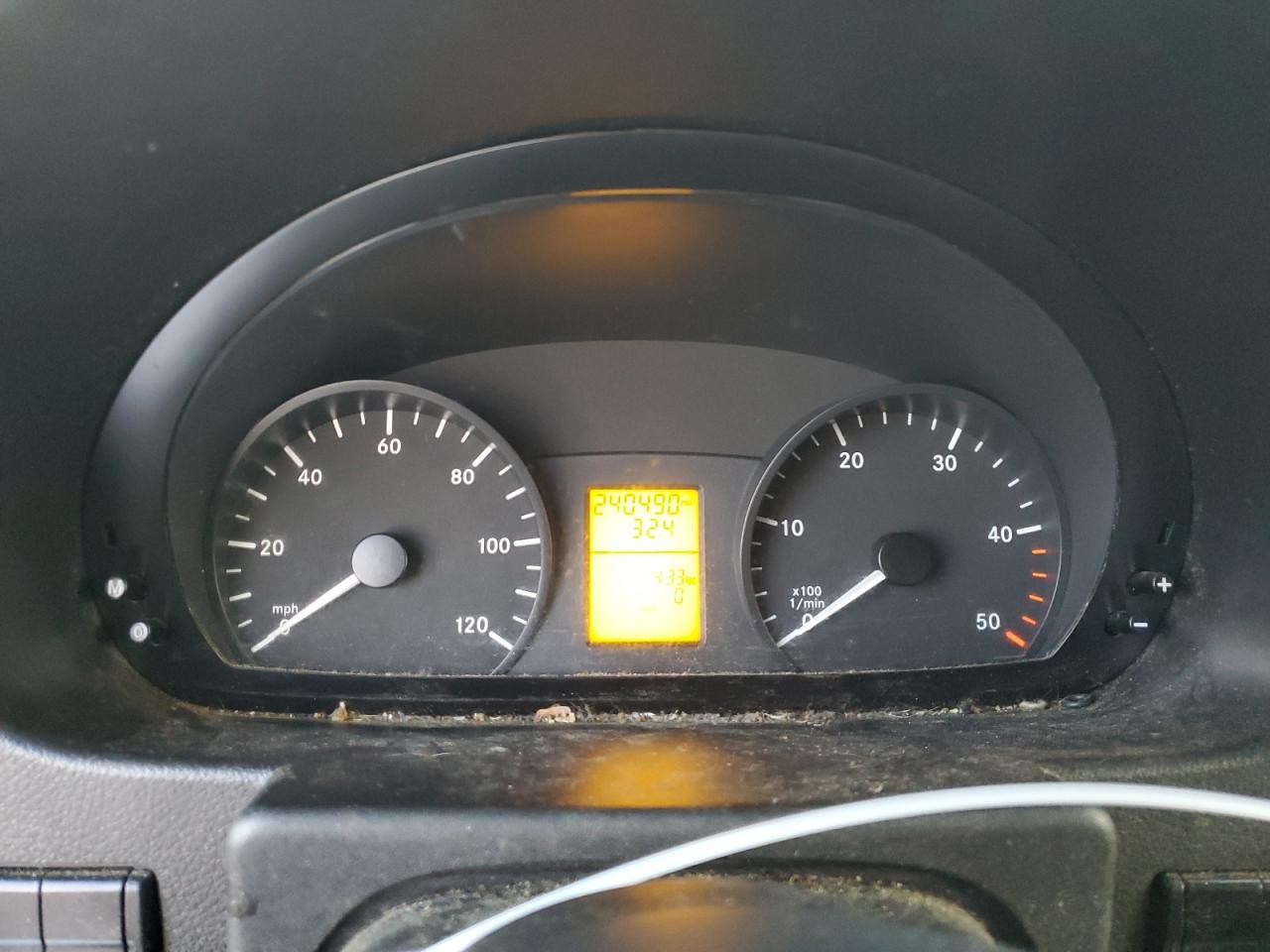 2014 Mercedes-Benz Sprinter VIN WD3PE7DC8E5926440 Copart auction photo, mechanical damage thumbnail 9
