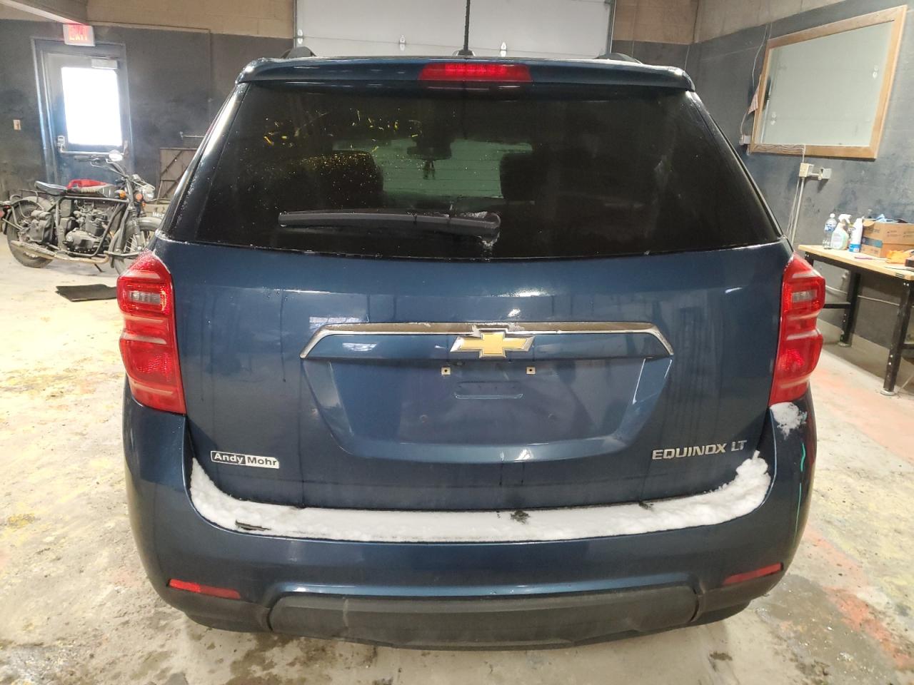 2016 Chevrolet Equinox VIN 2GNALCEK7G6351343 Copart auction photo, front end / side damage thumbnail 6