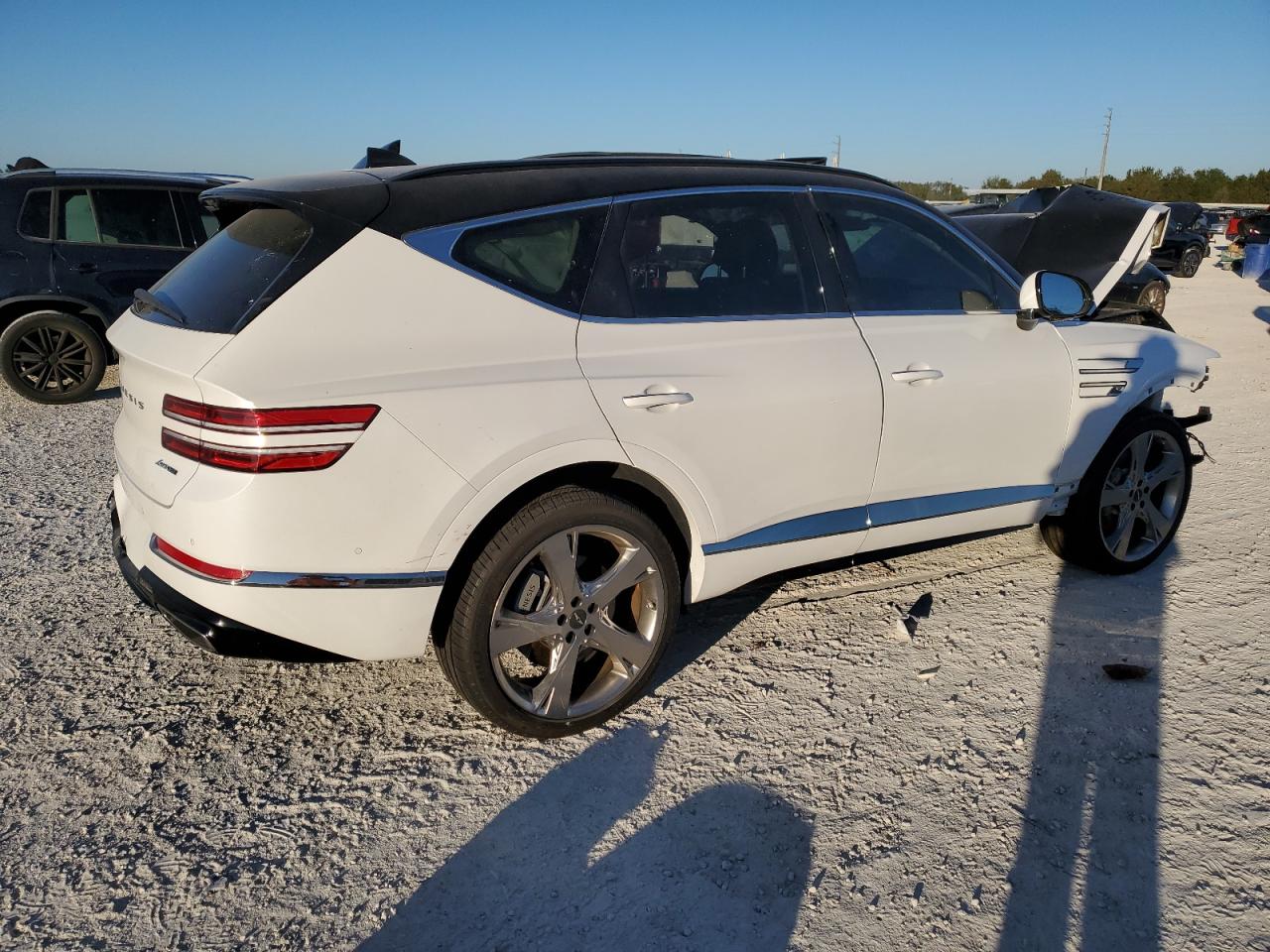 2024 Genesis Gv80 VIN KMUHCESC9RU152988 Copart auction photo, all over damage thumbnail 3